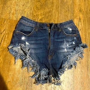 Jean shorts